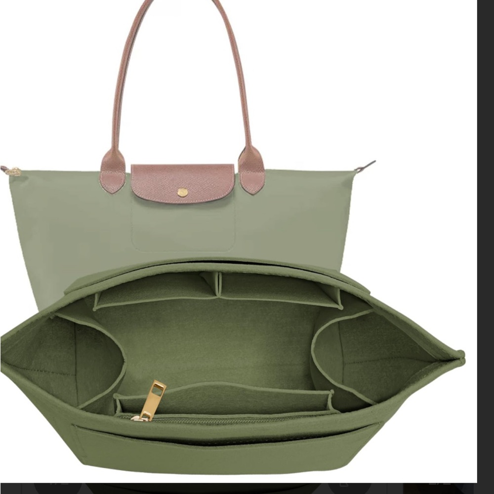 Elegant Green Tote Bag